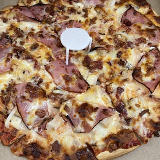 Chicken Cordon Bleu Gluten Free Pizza