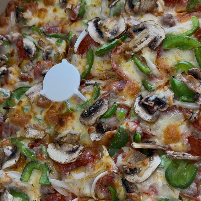 The Veggies Pizza.