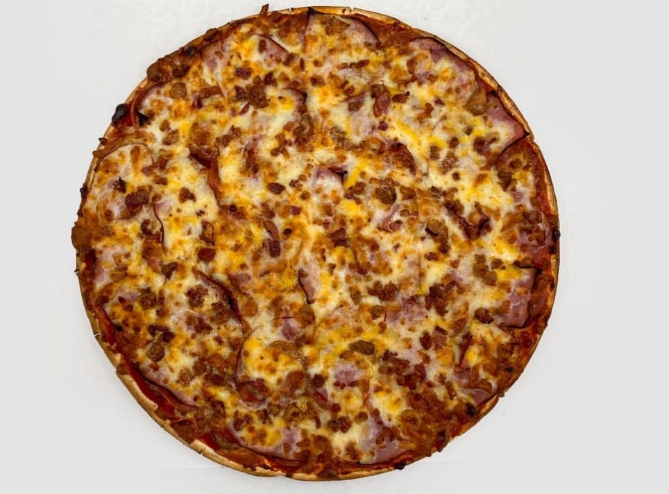 The Meats Gluten Free Pizza.