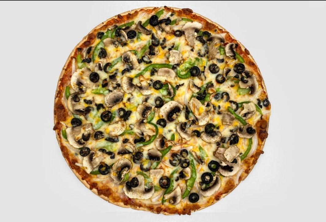 The Veggies Gluten Free Pizza.