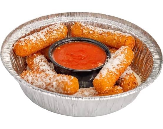 Tub of Mozzarella Sticks.
